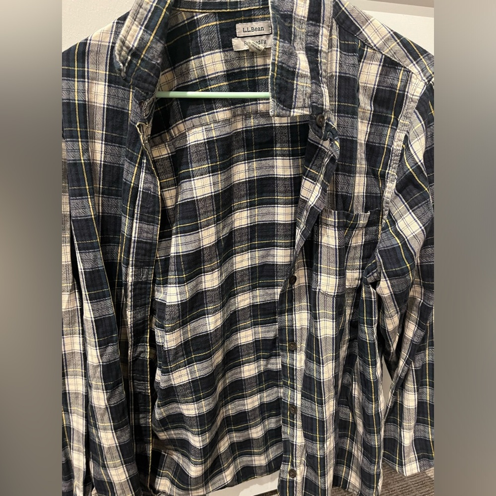 LL bean classic flannel